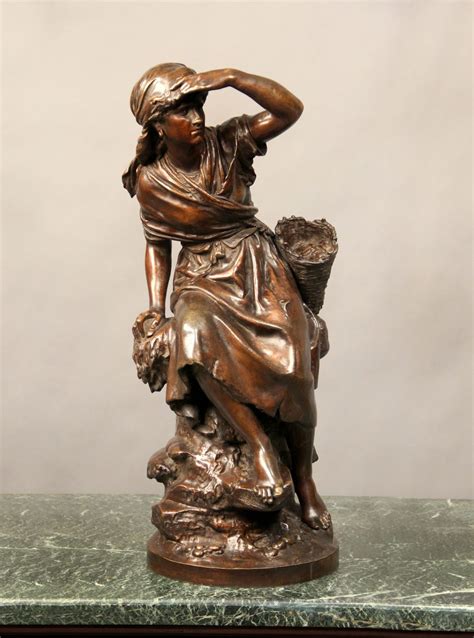 antique bronze statue woman|bronze female figurines.